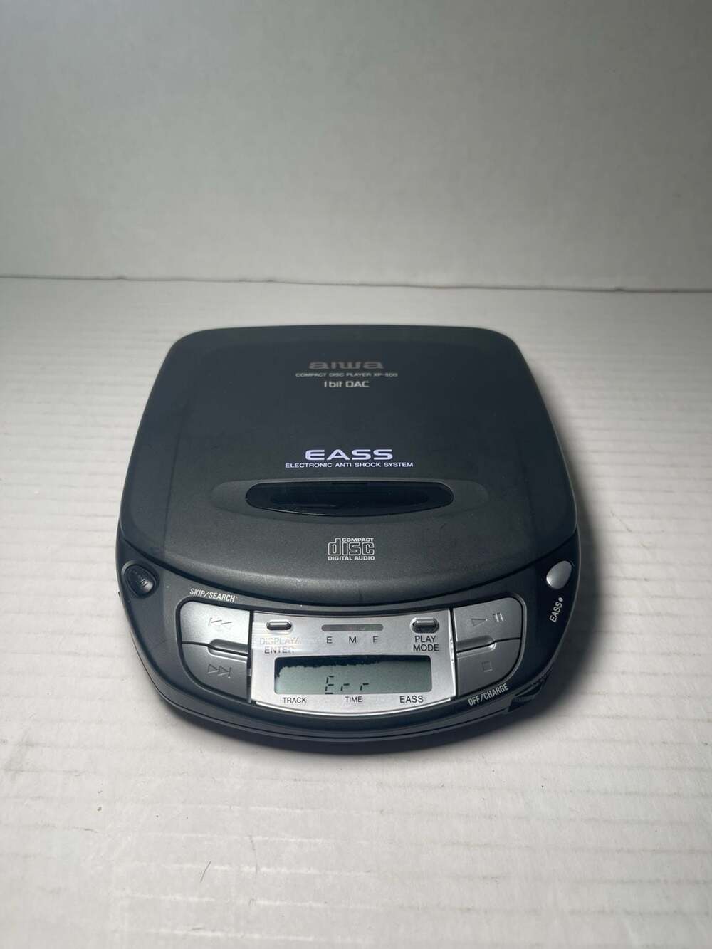 Vintage Aiwa XP-500 Compact Disc Player 1-Bit DAC EASS Works!